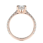 1.50 CT Pear Hidden Halo CVD E/VS2 Diamond Engagement Ring 12