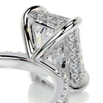 2.0 CT Radiant Hidden Halo CVD E/VS2 Diamond Engagement Ring 3