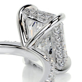 2.0 CT Radiant Hidden Halo CVD E/VS2 Diamond Engagement Ring 3