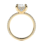 2.0 CT Radiant Hidden Halo CVD E/VS2 Diamond Engagement Ring 9