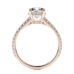 1.50 CT Cushion Hidden Halo CVD E/VS2 Diamond Engagement Ring 14