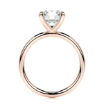 2.0 CT Round Solitaire CVD E/VS2 Diamond Engagement Ring 14