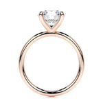 2.0 CT Round Solitaire CVD E/VS2 Diamond Engagement Ring 14