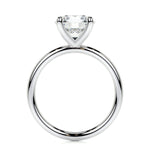 2.0 CT Round Solitaire CVD E/VS2 Diamond Engagement Ring 5