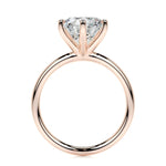 2.0 CT Round Solitaire CVD E/VS2 Diamond Engagement Ring 15