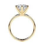 2.0 CT Round Solitaire CVD E/VS2 Diamond Engagement Ring 10