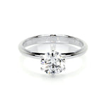 1.0 CT Round Solitaire CVD E/VS2 Diamond Engagement Ring 1