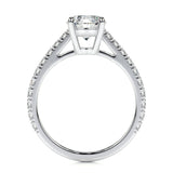 0.80 CT Round Solitaire CVD E/VS2 Diamond Engagement Ring 6