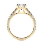 0.80 CT Round Solitaire CVD E/VS2 Diamond Engagement Ring 10