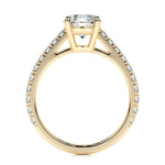 0.80 CT Round Solitaire CVD E/VS2 Diamond Engagement Ring 10