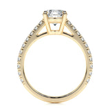 0.80 CT Round Solitaire CVD E/VS2 Diamond Engagement Ring 10