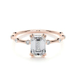 1.50 CT Emerald Solitaire CVD E/VS1 Diamond Engagement Ring 12