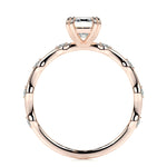 1.50 CT Emerald Solitaire CVD E/VS1 Diamond Engagement Ring 14