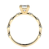 1.50 CT Emerald Solitaire CVD E/VS1 Diamond Engagement Ring 11