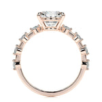 3.0 CT Oval Solitaire CVD  E/VS1 Diamond Engagement Ring 17