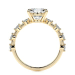 3.0 CT Oval Solitaire CVD  E/VS1 Diamond Engagement Ring 12