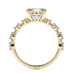 3.0 CT Oval Solitaire CVD  E/VS1 Diamond Engagement Ring 12
