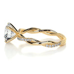 1.5 CT Round Solitaire CVD F/VS2 Diamond Engagement Ring 9