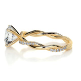 1.5 CT Round Solitaire CVD F/VS2 Diamond Engagement Ring 9