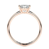 2.0 CT Oval Solitaire CVD E/VS2 Diamond Engagement Ring 14