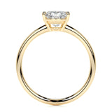 2.0 CT Oval Solitaire CVD E/VS2 Diamond Engagement Ring 9