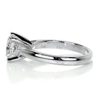 1.5 CT Cushion Solitaire CVD E/VS2 Diamond Engagement Ring 4