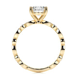 2.0 CT Oval Solitaire CVD F/SI1 Diamond Engagement Ring 12