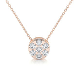0.50 TCW Round CVD F/VS Diamond Necklace 11