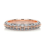 0.5 CT Round Full Eternity CVD EF/VVS Diamond Wedding Band 8