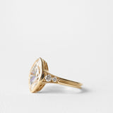 2 CT Round Halo & Pave Lab Grown Diamond Engagement Ring