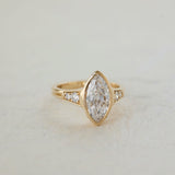2 CT Round Halo & Pave Lab Grown Diamond Engagement Ring