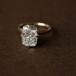 2 CT Round Halo & Pave Lab Grown Diamond Engagement Ring