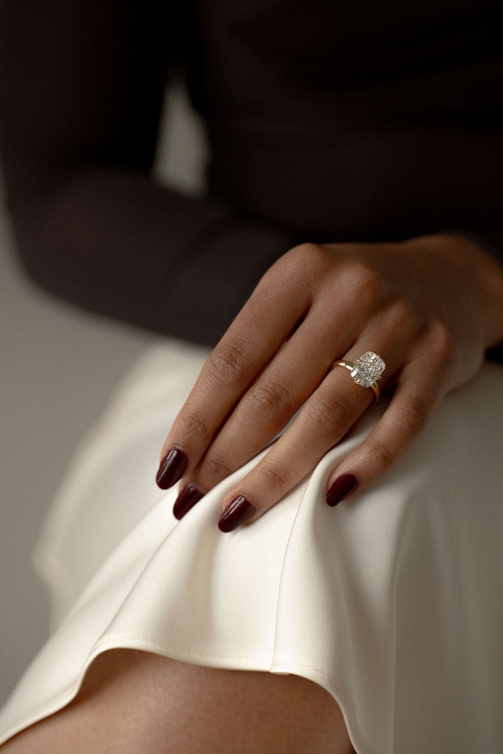 2 CT Round Halo & Pave Lab Grown Diamond Engagement Ring