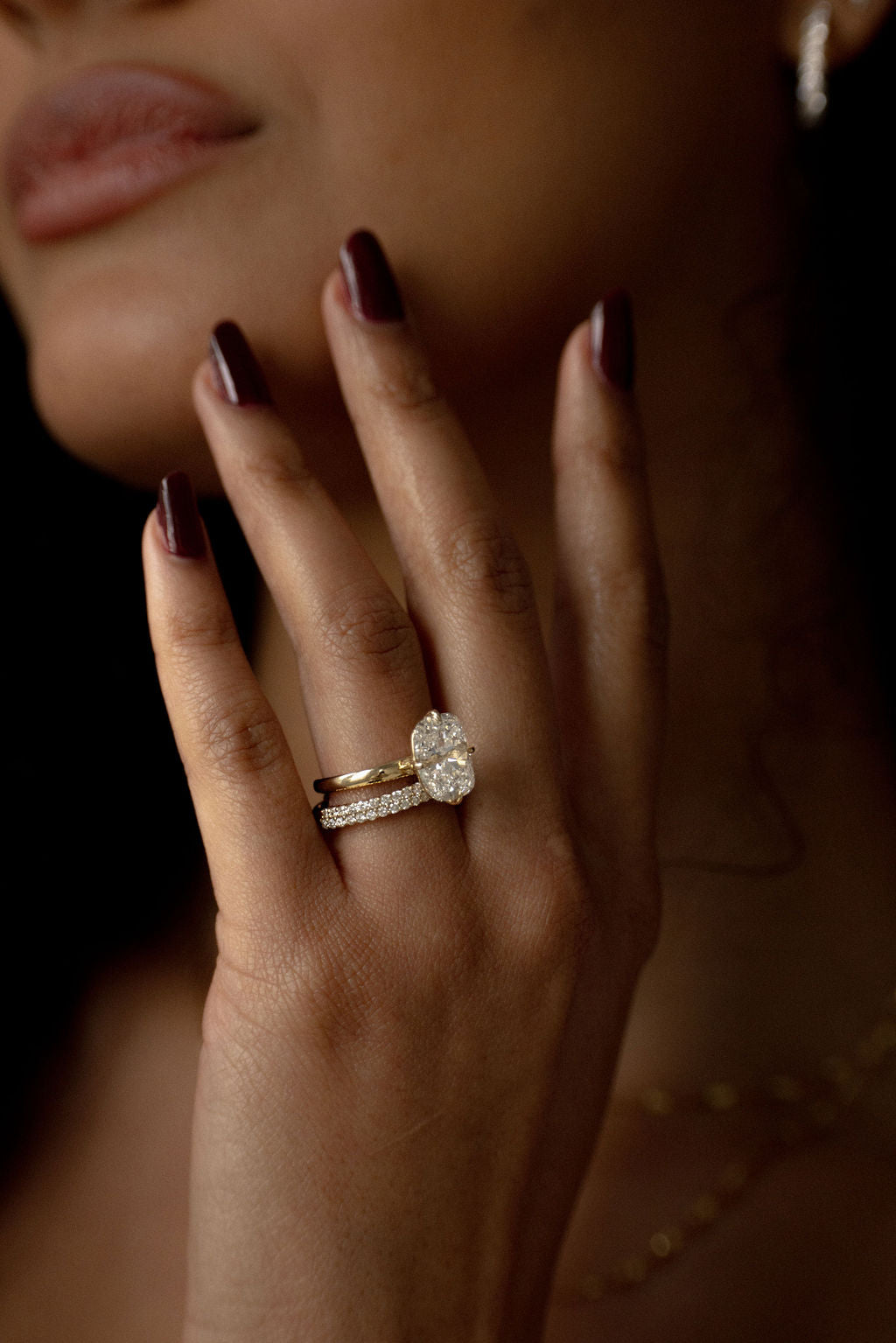 2 CT Round Halo & Pave Lab Grown Diamond Engagement Ring