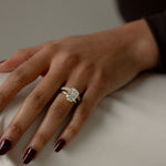 2 CT Round Halo & Pave Lab Grown Diamond Engagement Ring