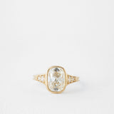 2 CT Round Halo & Pave Lab Grown Diamond Engagement Ring