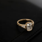 2 CT Round Halo & Pave Lab Grown Diamond Engagement Ring