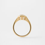 2 CT Round Halo & Pave Lab Grown Diamond Engagement Ring