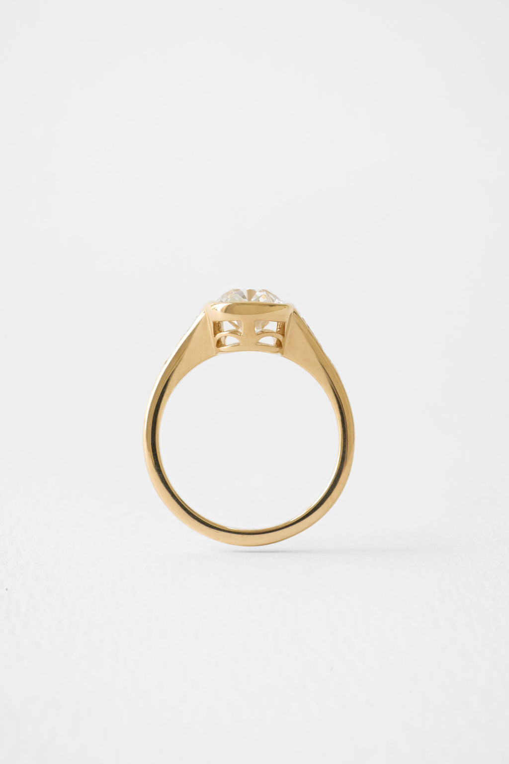 2 CT Round Halo & Pave Lab Grown Diamond Engagement Ring