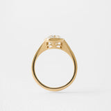 2 CT Round Halo & Pave Lab Grown Diamond Engagement Ring