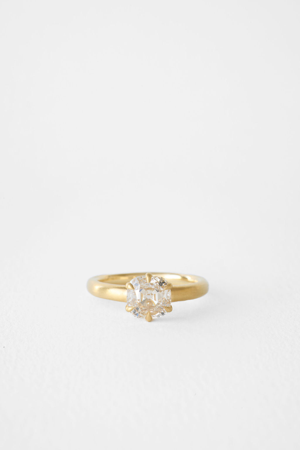 2 CT Round Halo & Pave Lab Grown Diamond Engagement Ring