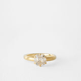 2 CT Round Halo & Pave Lab Grown Diamond Engagement Ring