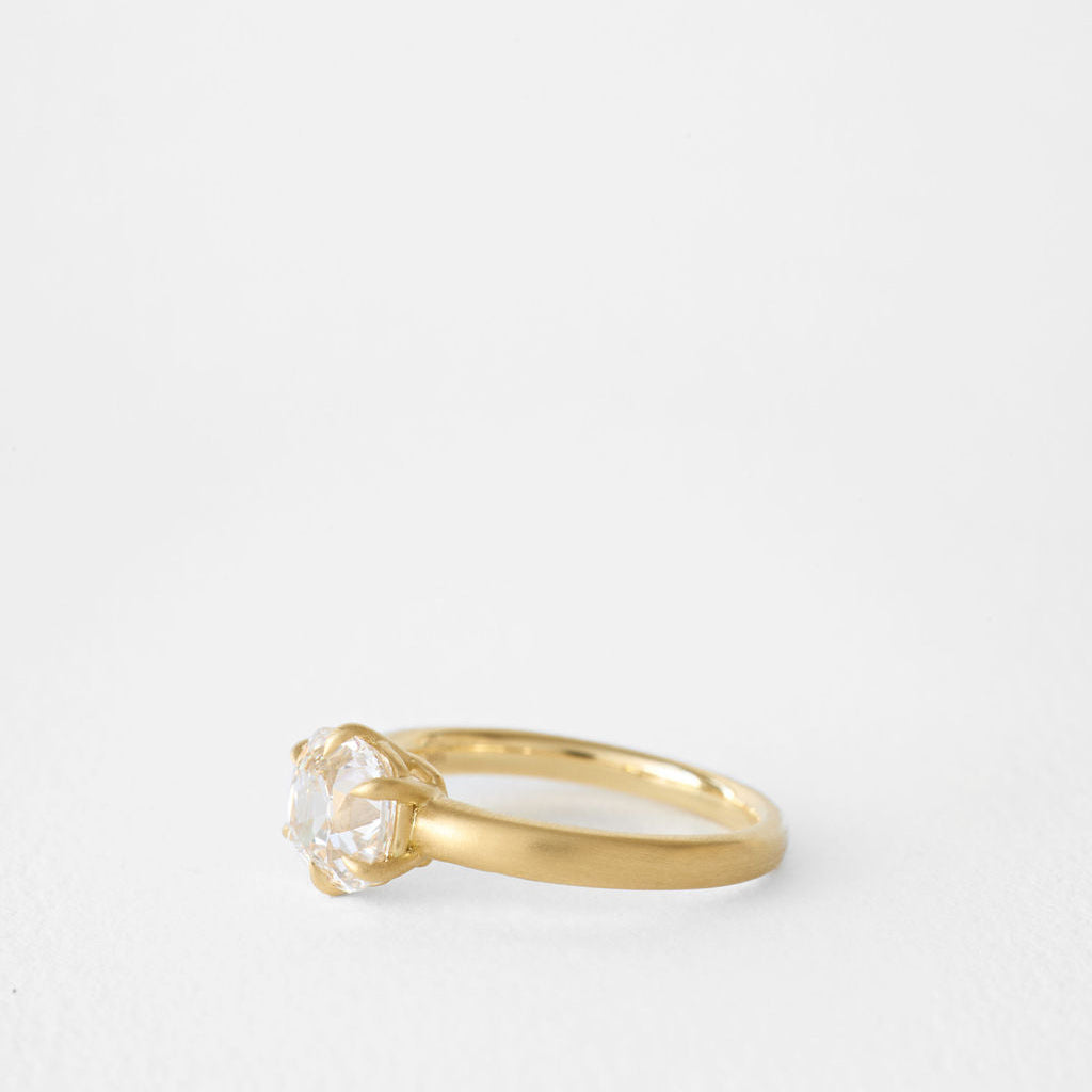2 CT Round Halo & Pave Lab Grown Diamond Engagement Ring