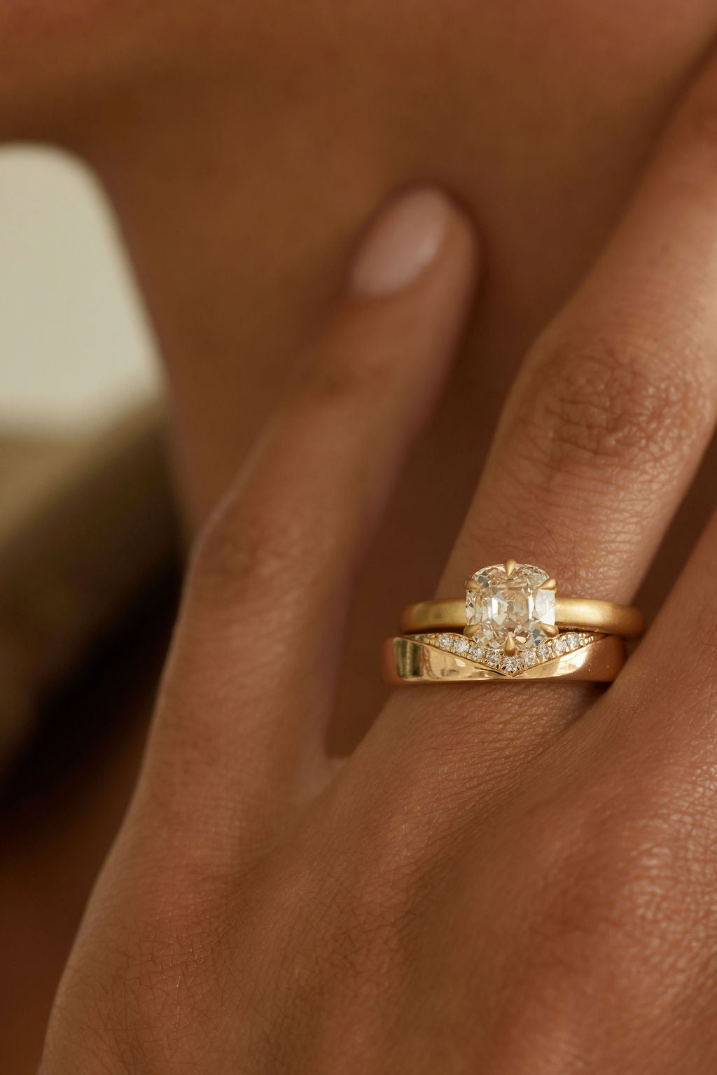 2 CT Round Halo & Pave Lab Grown Diamond Engagement Ring