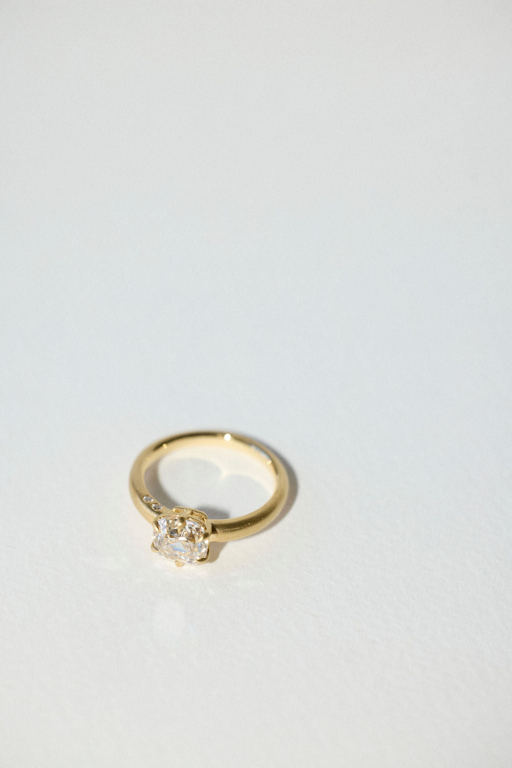 2 CT Round Halo & Pave Lab Grown Diamond Engagement Ring