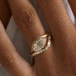 2 CT Round Halo & Pave Lab Grown Diamond Engagement Ring