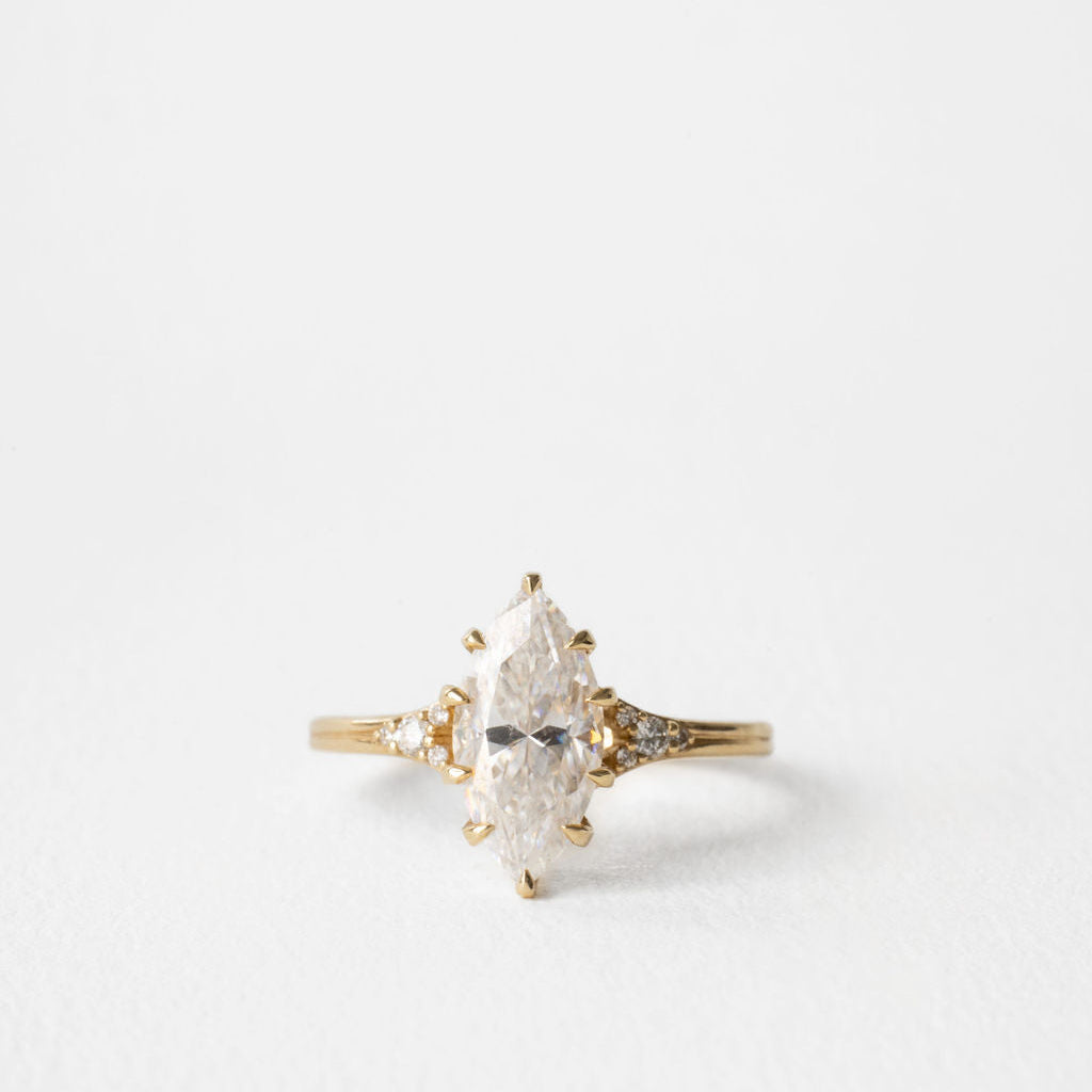 2 CT Round Halo & Pave Lab Grown Diamond Engagement Ring