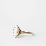 2 CT Round Halo & Pave Lab Grown Diamond Engagement Ring