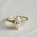 2 CT Round Halo & Pave Lab Grown Diamond Engagement Ring