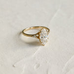 2 CT Round Halo & Pave Lab Grown Diamond Engagement Ring